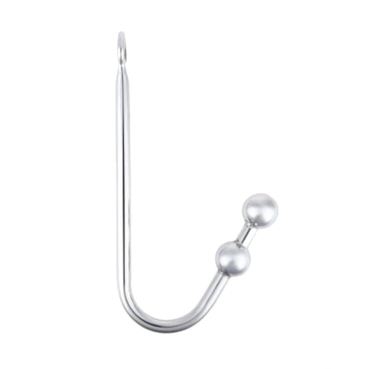 Anal Hooks Anal Steel 4417 Pleasurable Stainless Balls Two Hook 0723
